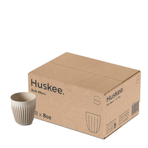 Mug 8oz Natural 48pcs - Huskee