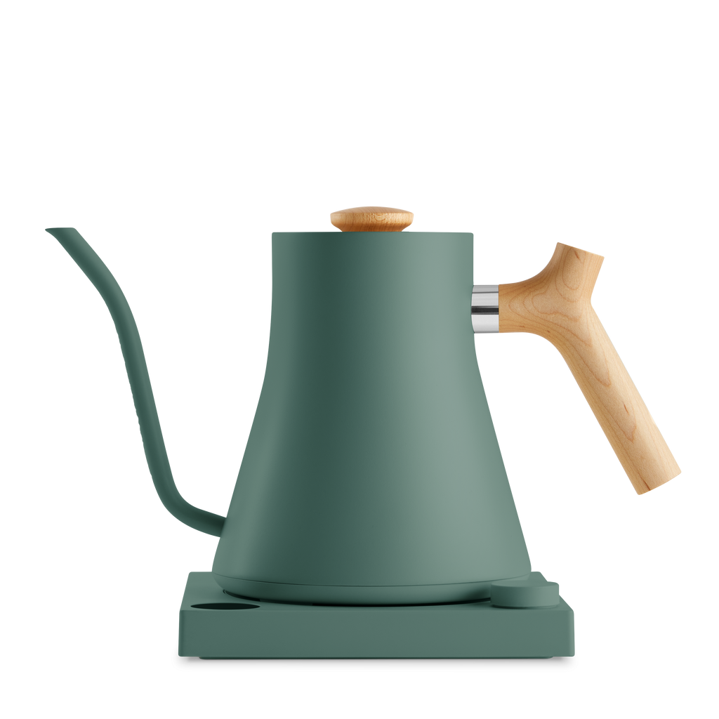 Fellow Stagg EKG Pro Matte Smoke Green Electric Kettle with Maple Handle +  Reviews