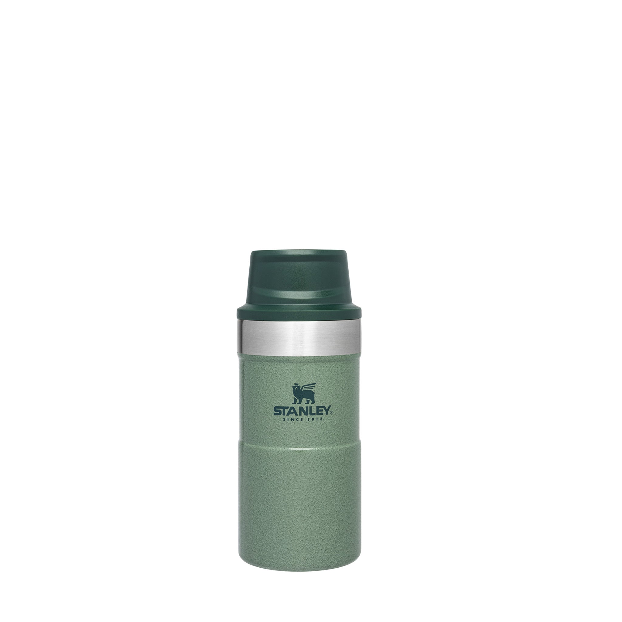 Stanley thermos mug with twist lid, 0.35 L - green