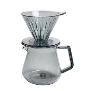 Pour Over Coffee Dripper Coffee Pot Set 600ml Coffee Server Coffee Maker  Brewing Cup V02 Glass